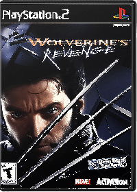 X2 Wolverines Revenge Playstation 2 US box art